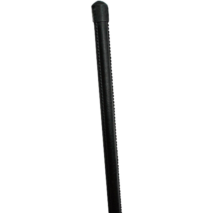 Stängselstolpe Svart Ø12 mm x 125 cm